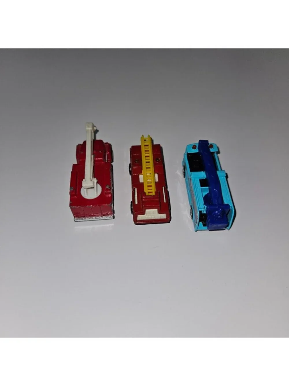 6 Emergency Rescue Vehicle Mixed Lot Fire Truck Police Car Matchbox Blaze Buster